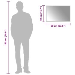 Miroir de salle de bain à LED 60x40 cm 548957548957
