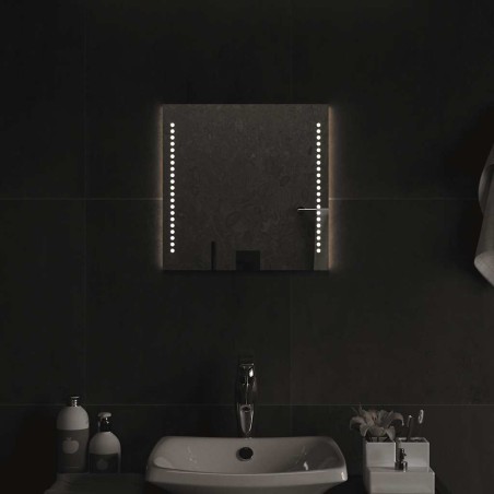 Miroir de salle de bain à LED 40x40 cm 549009549009