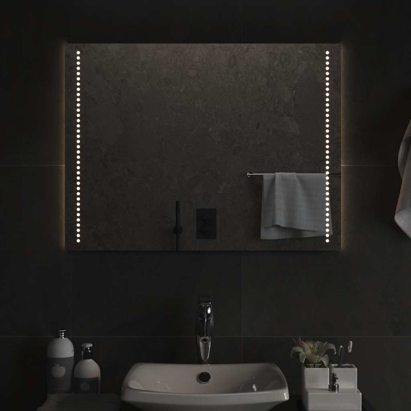 Miroir de salle de bain à LED 80x60 cm 549015549015
