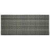 Table de bar de jardin Gris 140,5x60,5x110,5 cm Résine tressée 549034549034