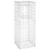 Poteau à panier de gabion 50x50x140 cm Fer 549079549079