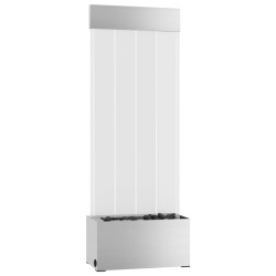 Colonne à bulles avec LED RVB Inox et acrylique 110 cm 549176549176