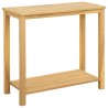 Table console de jardin Acacia clair 80 x 35 x 75 cm 549206549206