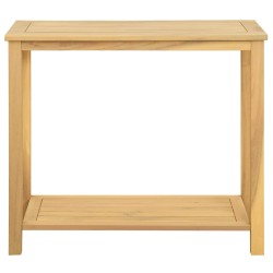 Table console de jardin Acacia clair 80 x 35 x 75 cm 549206549206