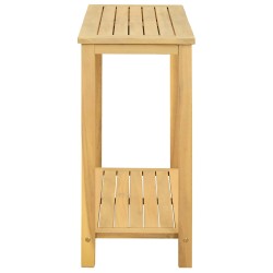 Table console de jardin Acacia clair 80 x 35 x 75 cm 549206549206