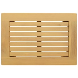 Table basse Acacia clair 50 x 35 x 36 cm Bois d'Acacia Massif 549215549215