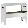 Trough d'alimentation pour le bétail Argent 79 x 35 x 62 cm 549228549228