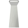 Jardinière à pilier 2 pcs Argent 40 x 40 x 100 cm 549271549271