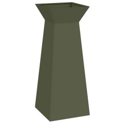 Jardinière à pilier 2 pcs Olive 40 x 40 x 100 cm 549272549272