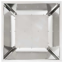 Jardinière à pilier Argent 40 x 40 x 100 cm 549273549273