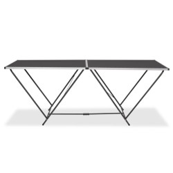 Table pliable de collage MDF et aluminium 200 x 60 x 78 cm 549280549280