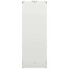 Portant de bois chauffage blanc 40x30x80 cm 549284549284