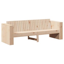 Canapé de jardin Naturel 185,5 x 60 x 62 cm Bois de pin massif 549300549300