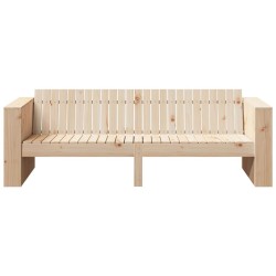 Canapé de jardin Naturel 185,5 x 60 x 62 cm Bois de pin massif 549300549300
