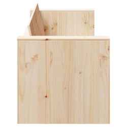 Canapé de jardin Naturel 185,5 x 60 x 62 cm Bois de pin massif 549300549300