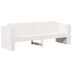 Canapé de jardin Blanc 185,5 x 60 x 62 cm Bois de pin massif 549305549305