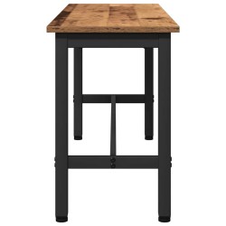 Banc de salle à manger 2 pcs Bois ancien 100 x 32,5 x 48,5 cm 549318549318