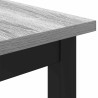 table Gris Sonoma 100 x 50 x 76,5 cm Bois d'ingénierie et acier 549321549321