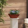 Cache-pot de jardin 5 pcs Rouillé 35 x 35 x 15 cm 549347549347