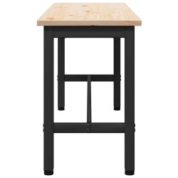 Bancs de Salle à Manger 2 pcs Naturel 100 x 32,5 x 49 cm 549364549364