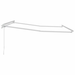 Cadre d'auvent Blanc 300 x 250 cm Aluminium 549367549367