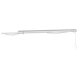 Cadre d'auvent Blanc 300 x 250 cm Aluminium 549367549367