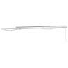 Cadre d'auvent Blanc 300 x 250 cm Aluminium 549367549367
