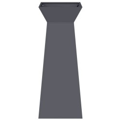 Jardinière à pilier Anthracite 40 x 40 x 100 cm 549370549370