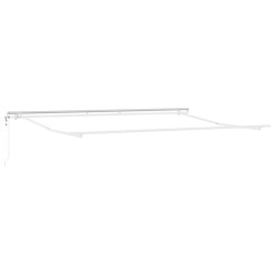 Cadre d'auvent Blanc 400 × 300 cm Aluminium 549377549377