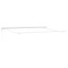 Cadre d'auvent Blanc 400 × 300 cm Aluminium 549377549377