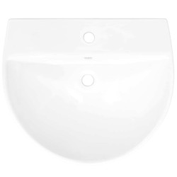 Lavabo Blanc 56 x 48 x 42 cm Céramique Émaillée 549385549385