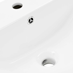 Lavabo Blanc 56 x 48 x 42 cm Céramique Émaillée 549385549385