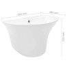 Lavabo Blanc 56 x 48 x 42 cm Céramique Émaillée 549385549385