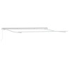 Cadre d'auvent Blanc 500 × 300 cm Aluminium 549391549391