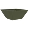 Cache-pot de jardin Vert olive 35 x 35 x 15 cm 549397549397