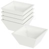 Cache-pot de jardin 5 pcs Blanc 35 x 35 x 15 cm 549403549403