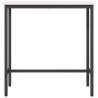 table Blanc 100 x 40 x 101 cm Bois d'ingénierie et acier 549404549404