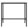table Blanc 100 x 50 x 91 cm Bois d'ingénierie et acier 549420549420