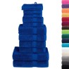 Ensemble de serviettes de qualité supérieure SOLUND 12 pcs bleu 549429549429