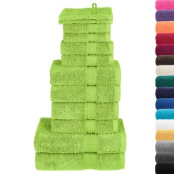 Ensemble de serviettes de qualité supérieure SOLUND 12 pcs vert 549432549432