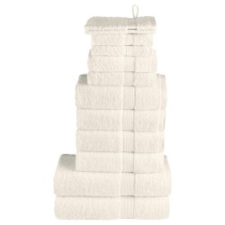 Ensemble de serviettes de qualité supérieure SOLUND 12pcs crème 549433549433