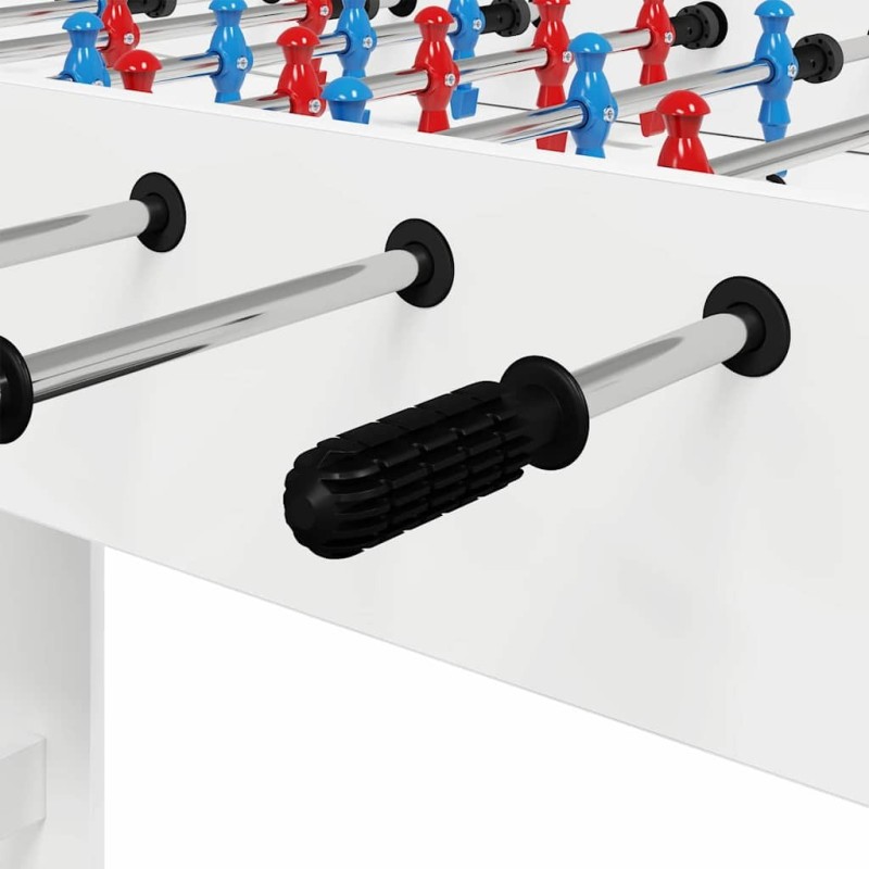 Poignées de table de baby-foot 10 pcs Noir 2,8 x 2,8 x 9,3 cm 549438549438