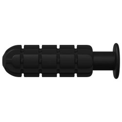 Poignées de table de baby-foot 10 pcs Noir 2,8 x 2,8 x 9,3 cm 549438549438