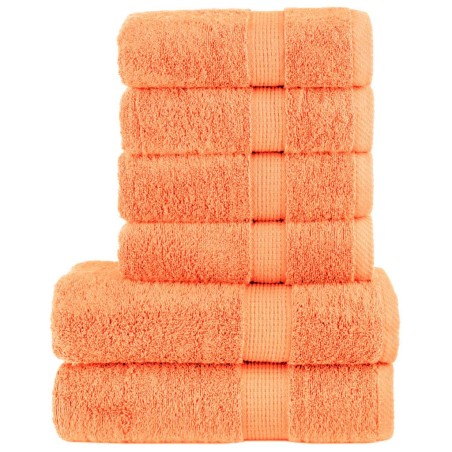 Ensemble de serviettes de qualité supérieure SOLUND 6pcs orange 549449549449