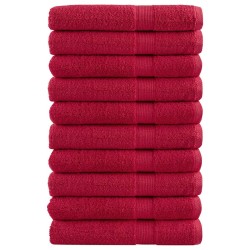 Serviettes de sauna de qualité supérieure SOLUND 10 pcs rouge 549474549474