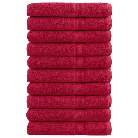 Serviettes de sauna de qualité supérieure SOLUND 10 pcs rouge 549474549474