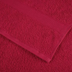 Serviettes de sauna de qualité supérieure SOLUND 10 pcs rouge 549474549474