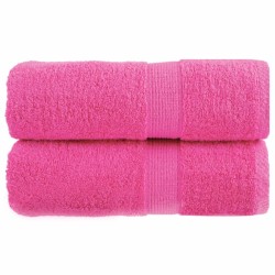 Serviettes de toilette Premium SOLUND 2 pièces Rose 30 x 30 cm 600 g/m² 549483549483