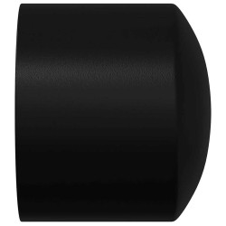 Bouchons de table de baby-foot 10 pcs Noir 1,9 x 1,9 x 1,6 cm 549518549518
