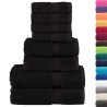 Ensemble de serviettes de qualité supérieure SOLUND 8 pcs noir 549524549524